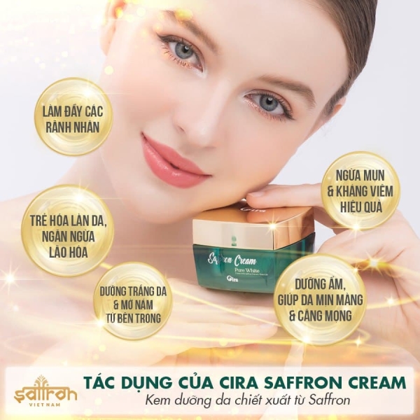 Cira Saffron Cream - Saffron VIETNAM - Công Ty Cổ Phần Saffron Việt Nam
